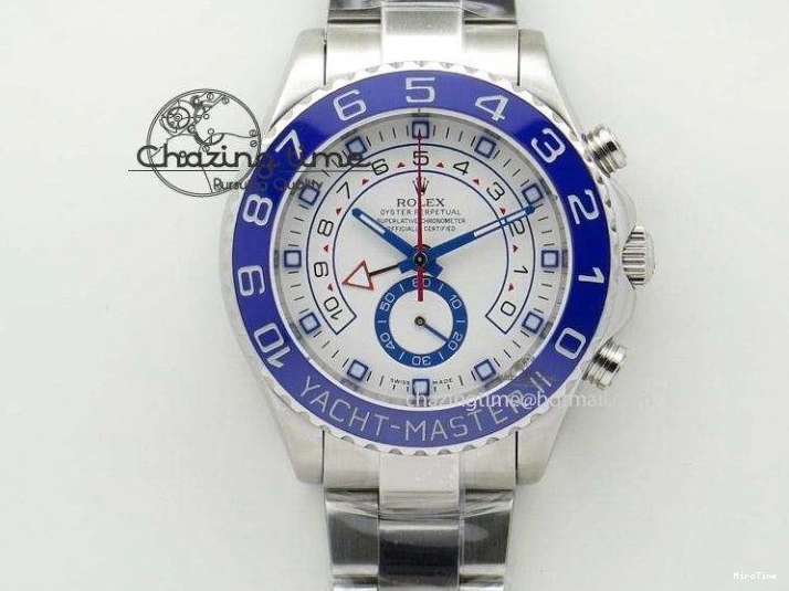 MiroTime 0307 TimelessDesign DAYTONA 116506 SS OMF BEST EDITION ICE BLUE DIAL ON SS BRACELET A7750 (SLIM MOVEMENT) 1811